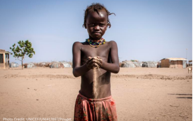 Children in 98 per cent of African countries at high or extremely high risk of the impacts of climate change
