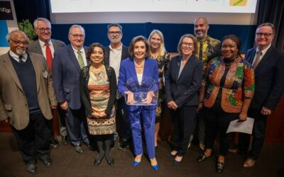 Speaker Emerita Nancy Pelosi Awarded First-Ever Bay Area Global Health Alliance Leadership Award