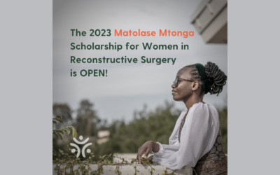 The Matolase Mtonga Scholarship for Women in Reconstructive Surgery