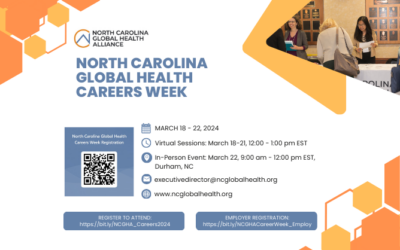 North Carolina Global Health Careers Week