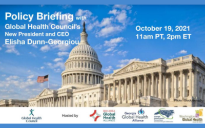 Policy Briefing with Global Health Council’s President and CEO Elisha Dunn-Georgiou | October 19, 2021