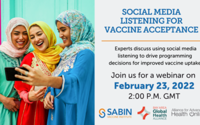 Social Media Listening for Improved Vaccine Acceptance | February 23, 2022