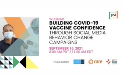 Building COVID-19 Confidence Through Social Media Campaigns | September 16, 2021