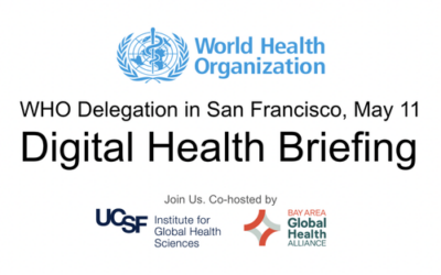 World Health Organization (WHO) Delegation Briefing on Digital Health | May 11, 2022