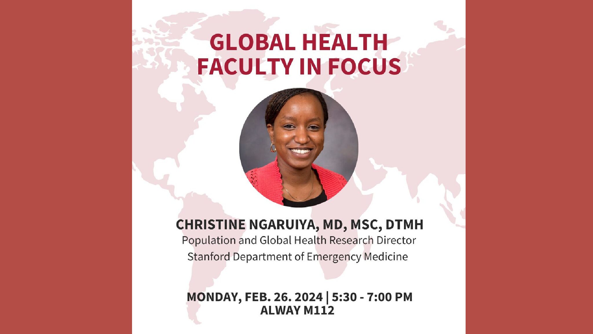 Global Health Faculty in Focus with Christine Ngaruiya