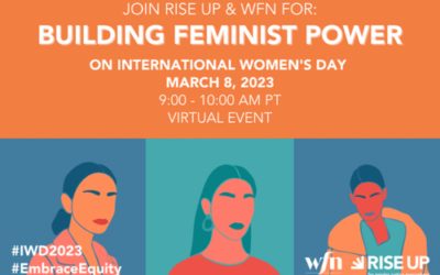 Join Rise Up for International Women’s Day: Building Feminist Power