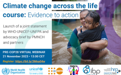 Climate Change Across the Life Course: Evidence to Action