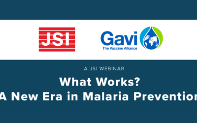 What Works? A New Era in Malaria Prevention