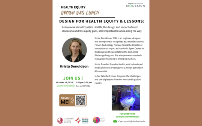 Health Equity Brown Bag Lunch | Design for Health Equity & Lessons