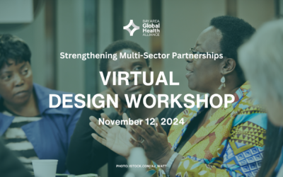 Alliance’s Initiative on Strengthening Multi-Sector Partnerships Seeks Participants in Nov. 12 Design Workshop