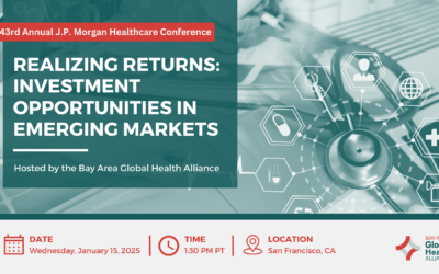 Realizing Returns: Investment Opportunities in Emerging Markets | J.P. Morgan Healthcare Conference 2025