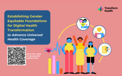 Establishing Gender Equitable Foundations for Digital Health Transformation to Advance Universal Health Coverage