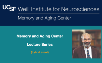 Memory and Aging Center Lecture Series | Jules Lobel, JD