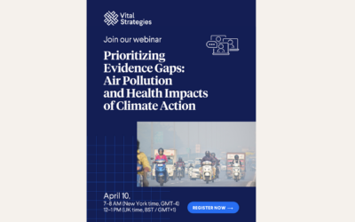 Prioritizing Evidence Gaps: Air Pollution and Health Impacts of Climate Action